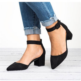 Factory Direct Low Heels Women Shoes