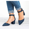 Factory Direct Low Heels Women Shoes